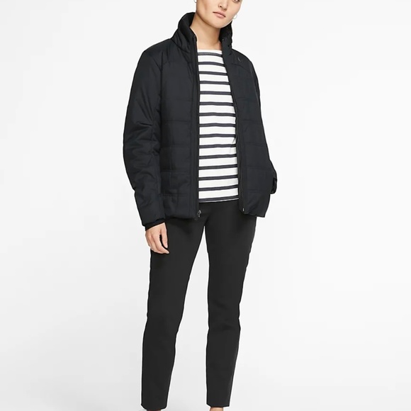 Nike Repel Women's Full-Zip Golf Jacket Black - Picture 4 of 4